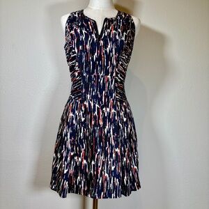 Milly Linen-Silk Blend Mini Dress Size 2